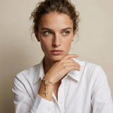 Multicolor Virgin Medal & Cross Bracelet