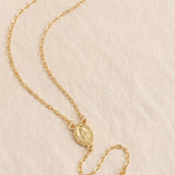 Golden Grace Rosary Cross Necklace