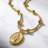 Classic Virgin Mary Necklace