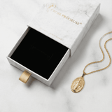 Miraculous Virgin Medal Cross Necklace