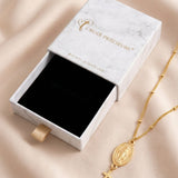 Elegant Miraculous Medal Cross Necklace