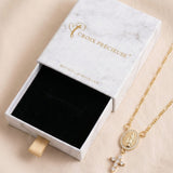 Virgin Mary & Divine Cross Necklace