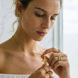Vintage Relief Cross Necklace