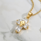 Divine Light Cross Necklace