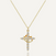 Crowned Cross Necklace