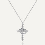 Crowned Cross Necklace
