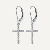 Delicate Cross Earring