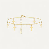 Cross Anklet