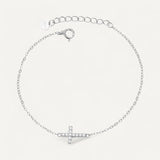 Adjustable Cross Bracelet