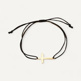 Cross Cord Bracelet