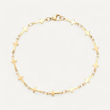 Stainless Steel Cross Bracelet