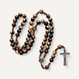 Tiger Eye Rosary