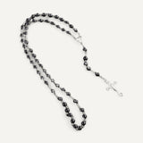 Black Bead Rosary