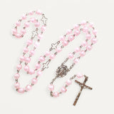 Pink Bead Rosary