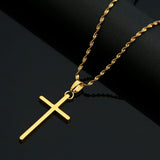 Stainless Steel Cross Necklace
