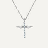 Women’s Angel Cross Necklace