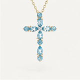 Celestial Cross Necklace