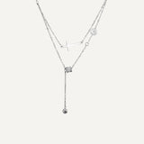 Silver Cross Necklace for Women