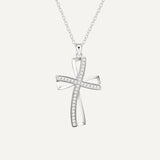 Twisted Cross Necklace