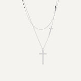 Trinity Cross Necklace
