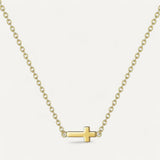 Fine Cross Necklace