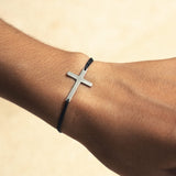 Cross Cord Bracelet