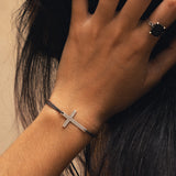 Cross Cord Bracelet