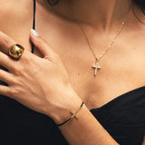Cross Cord Bracelet