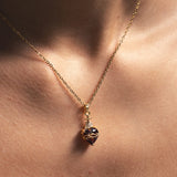 Sacred Heart Cross Necklace