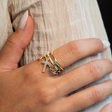 Cross Charms Elegance Ring