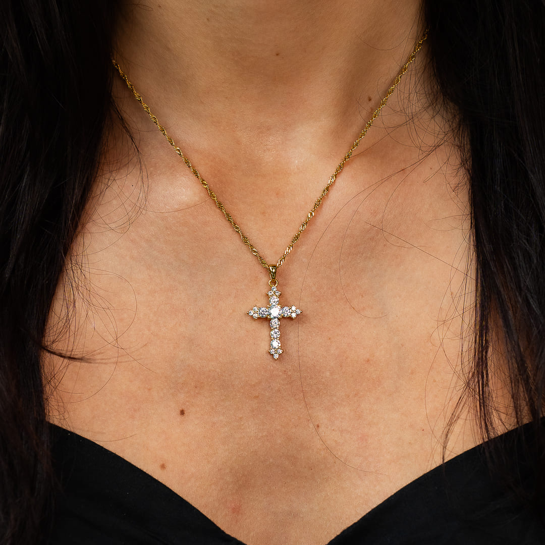 Traditional Cross Necklace