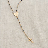 Virgin Mary Cross Pendant Religious Necklace