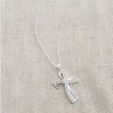 Twisted Cross Necklace