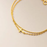 Glow of Faith Cross Bracelet