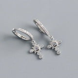 Vintage Cross Earrings