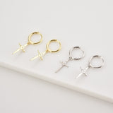 Mystical Meaning Cross Earrings