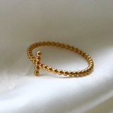 Minimalist Cross Ring