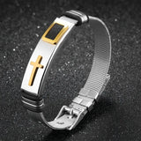 Men’s Cross Bracelet