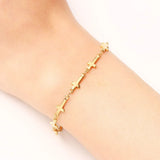 Stainless Steel Cross Bracelet
