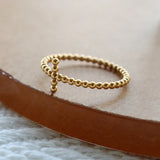 Minimalist Cross Ring