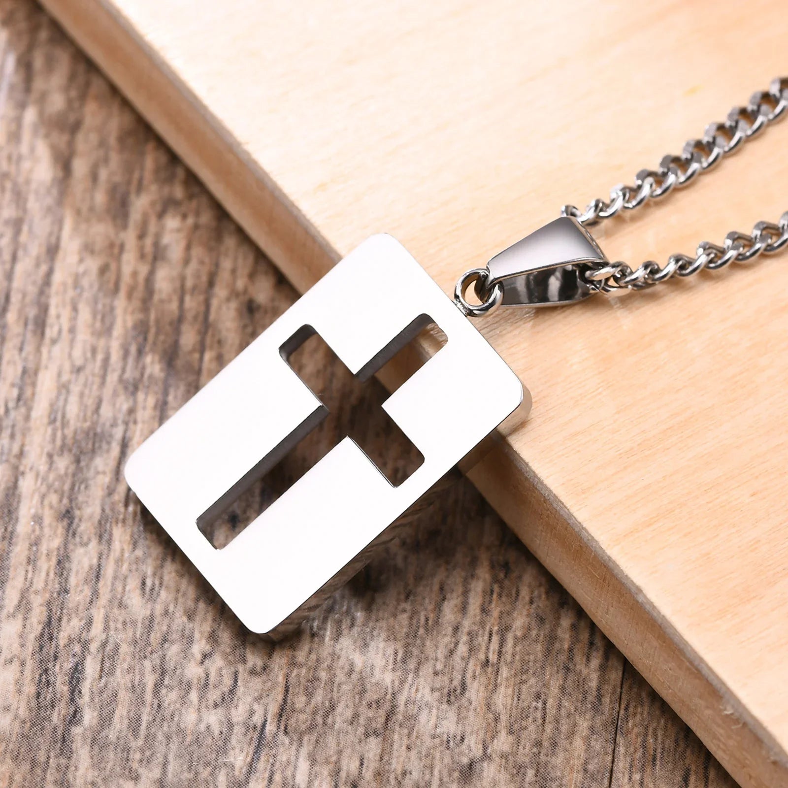 Sparkling Cross Necklace