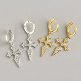 Gothic Cross Earrings