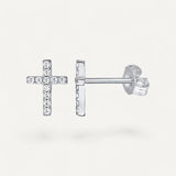 Piercing Croix Cristaux Zirconium