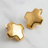 Vintage Star Cross Earrings
