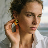 Vintage Star Cross Earrings