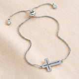 Timeless Elegance Cross Bracelet