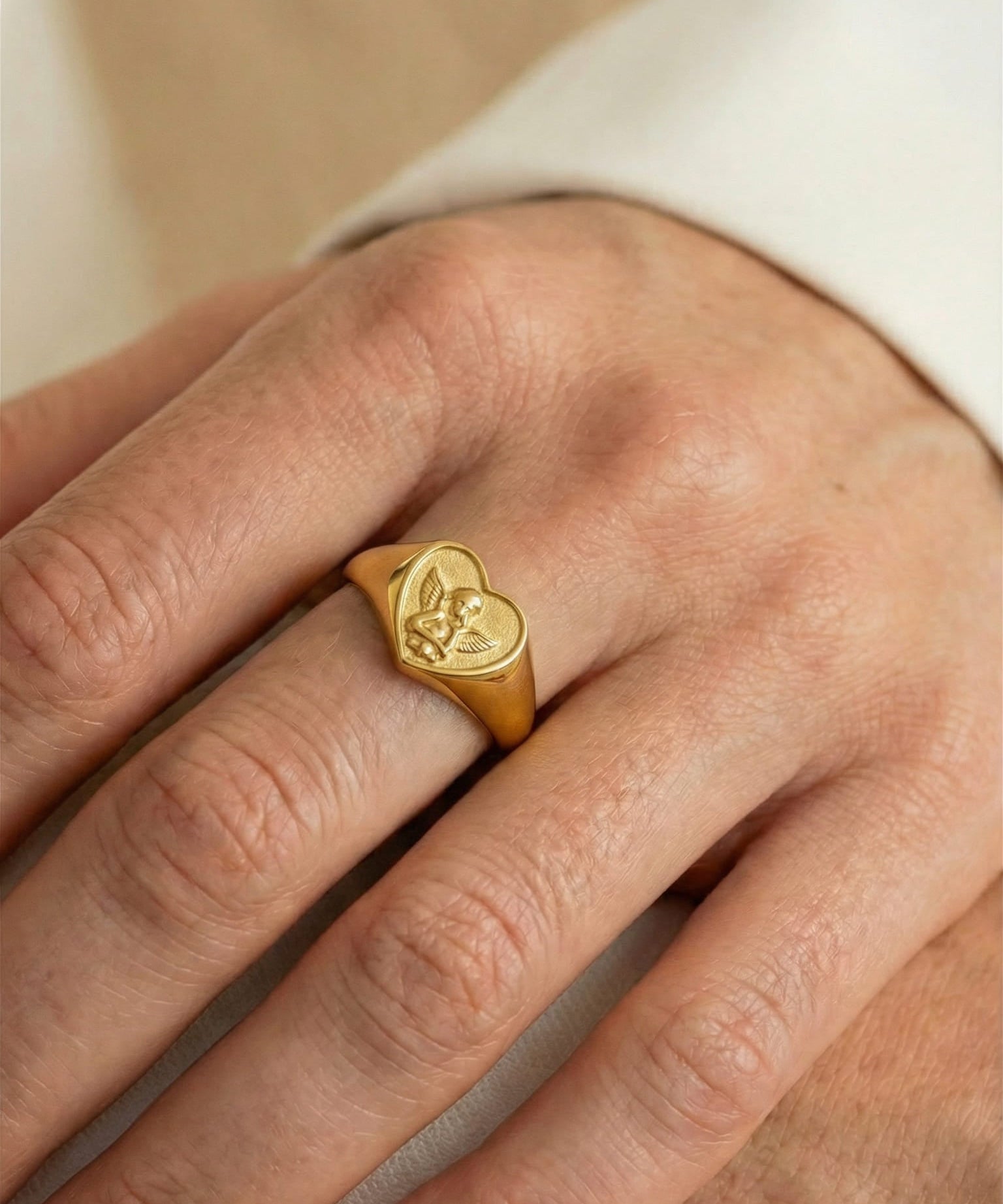 Angel Heart Ring
