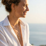 Elegant Layered Cross Necklace