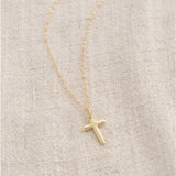 Divine Radiance Cross Necklace