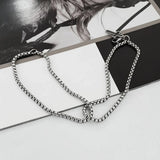 Men’s Stainless Steel Cross Bracelet